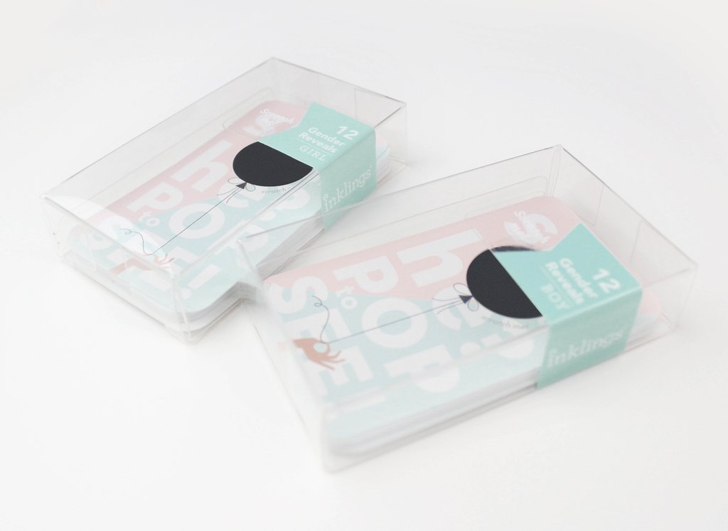 Boy Gender Reveal Scratch-off Cards