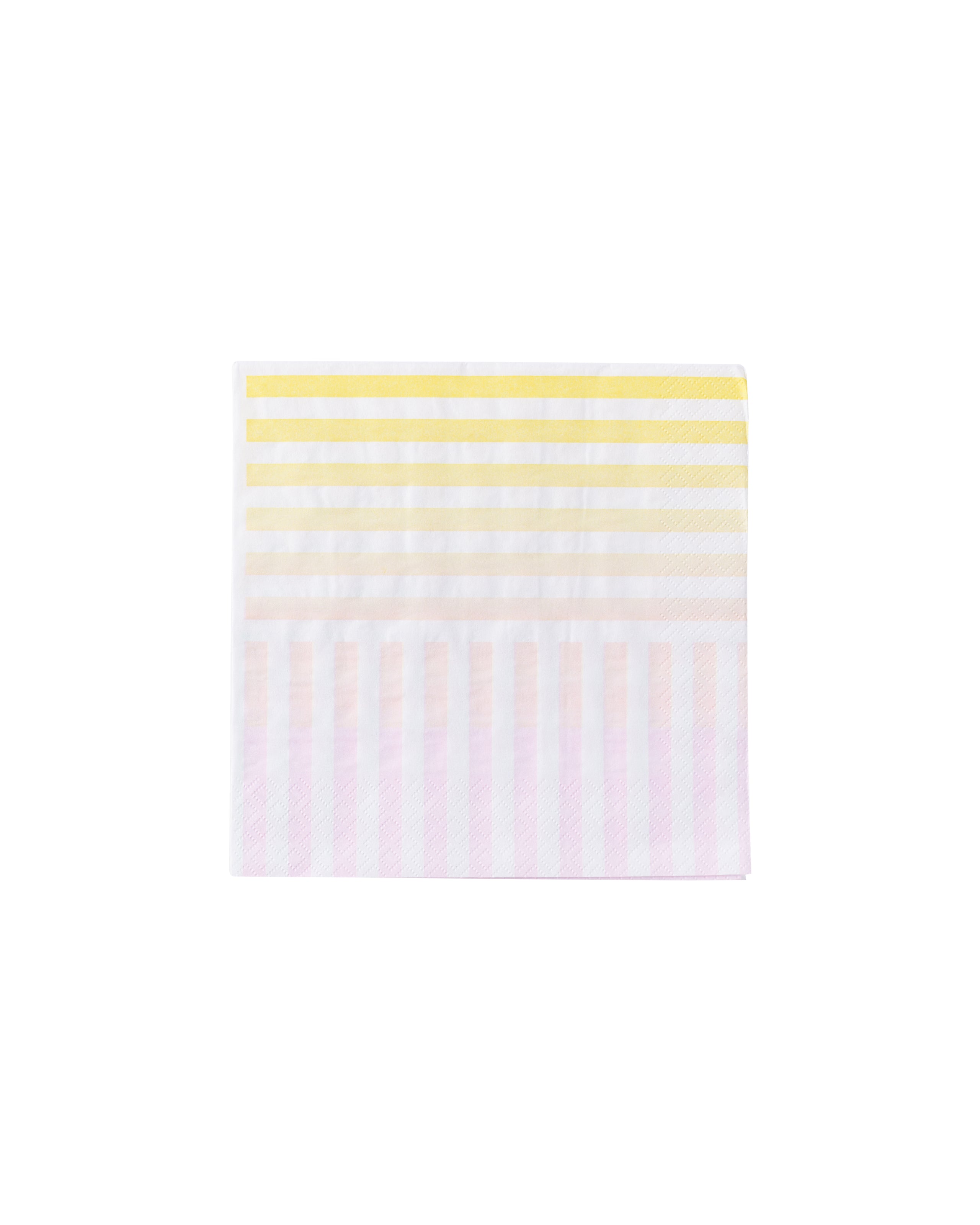 Rainbow Stripe Party Napkins