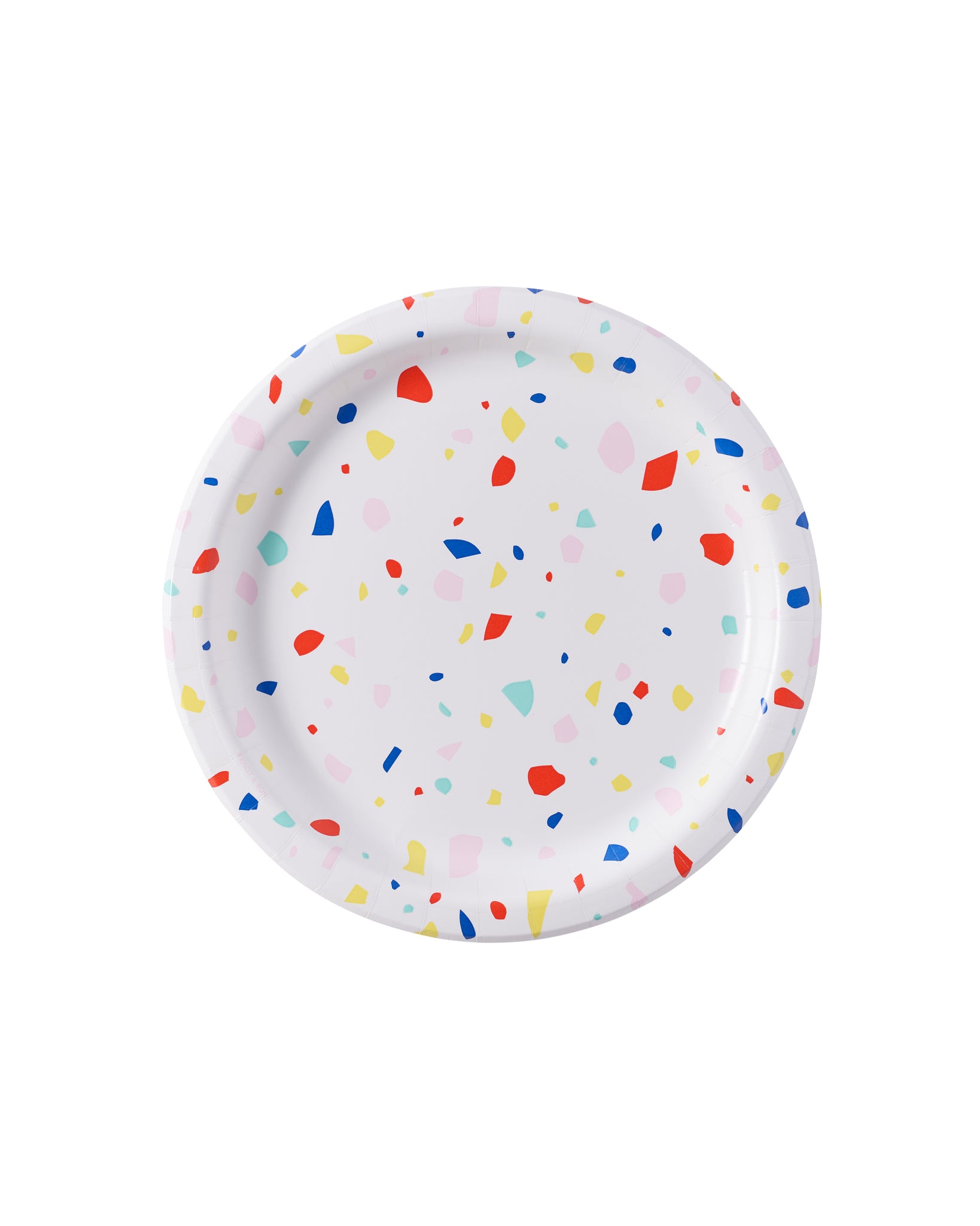 Rainbow Chip Party Plate