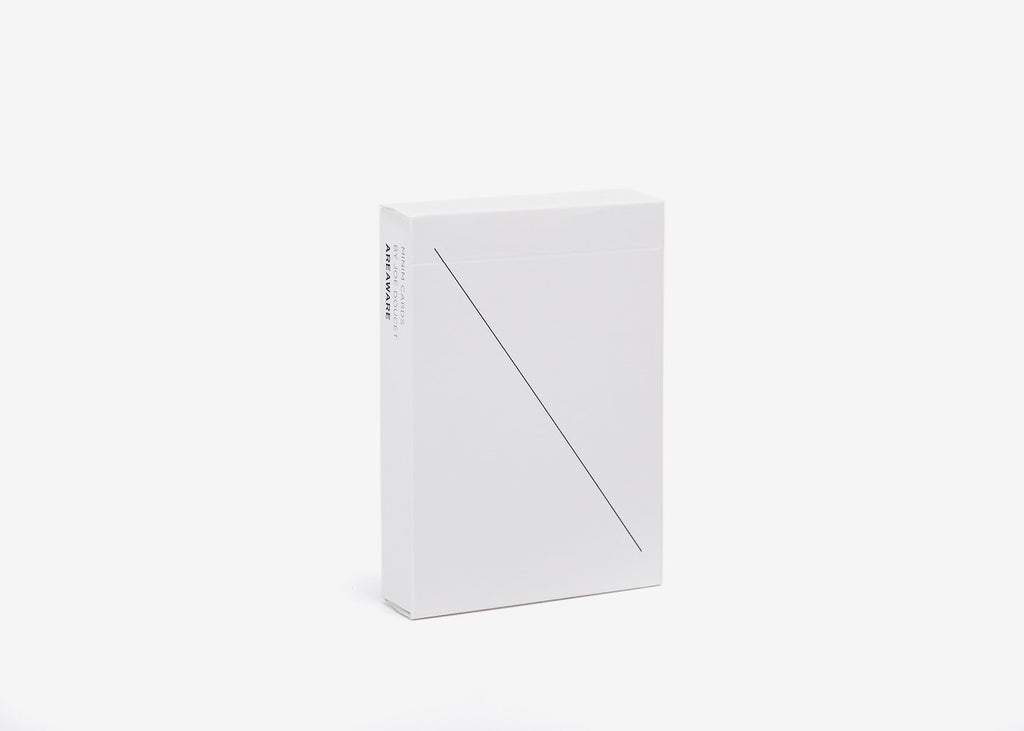 White Minim Playing Cards
