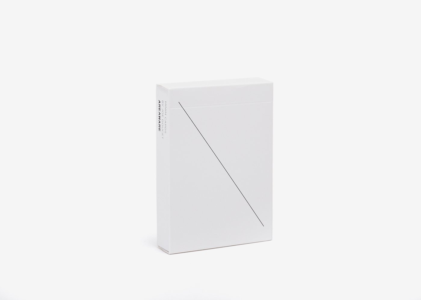 White Minim Playing Cards