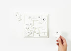 White Puzzlehead
