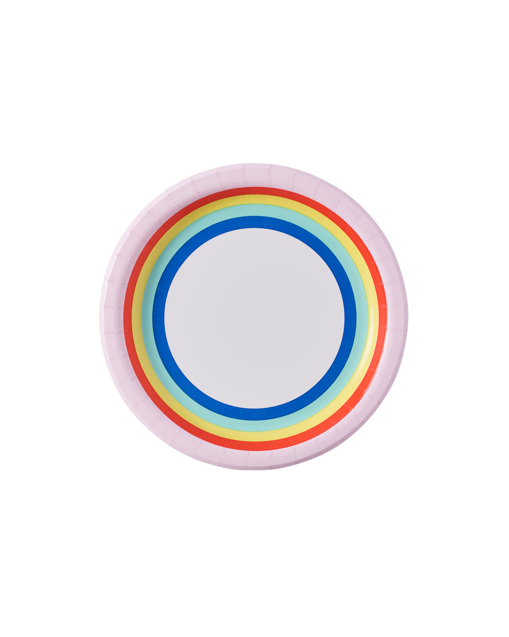 Double Rainbow Party Plate