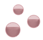 Diagonal Wall Basket Pink