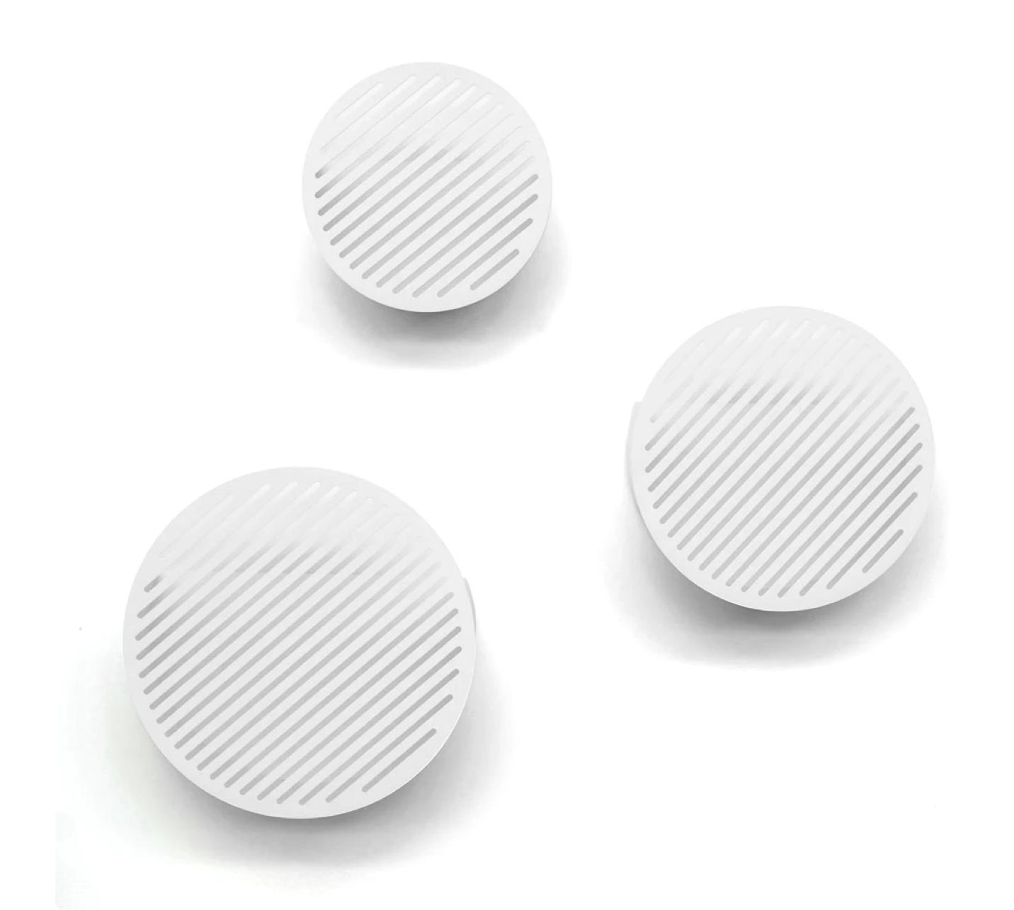 Diagonal Wall Basket White