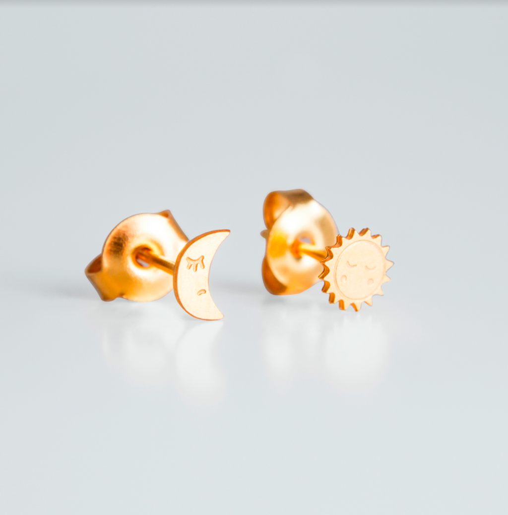 Moon Sun Earrings