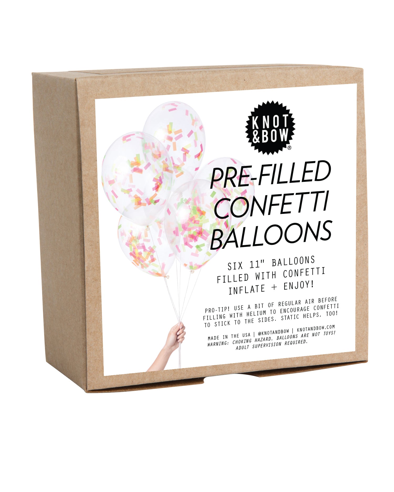 Pre-filled Confetti Balloons