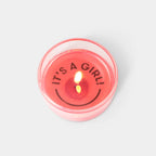 It's a Girl! Secret Message Candle