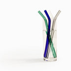 Glass Straws Cool Set