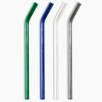 Glass Straws Cool Set