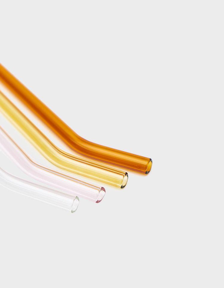 Glass Straws Warm Set
