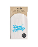 Happy Birthday Glassine Treat Bags