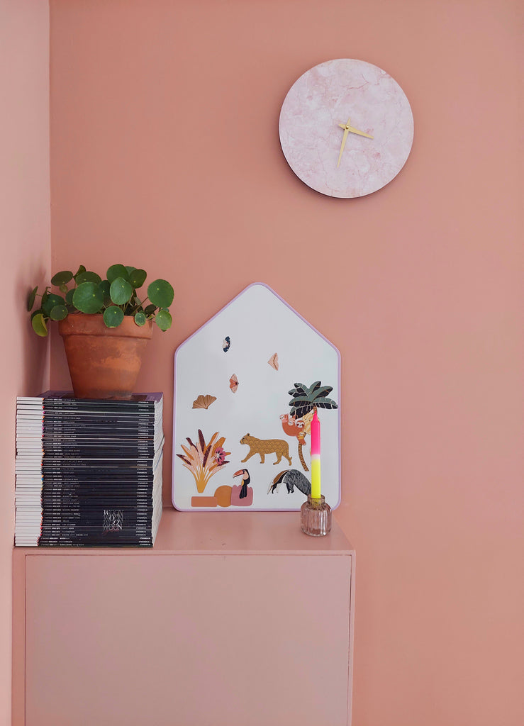 House Magnetic White Board