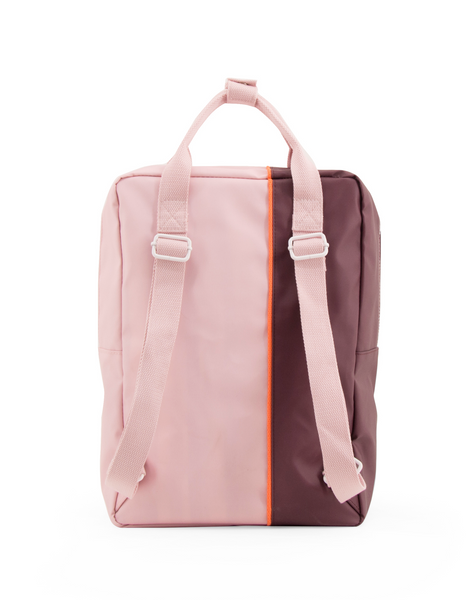 Vertical Bag - Pink/Maroon