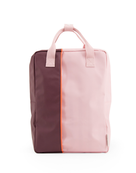 Vertical Bag - Pink/Maroon